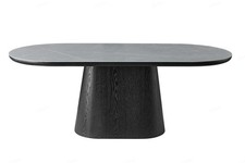 Bianca 200 cm Oval Dining