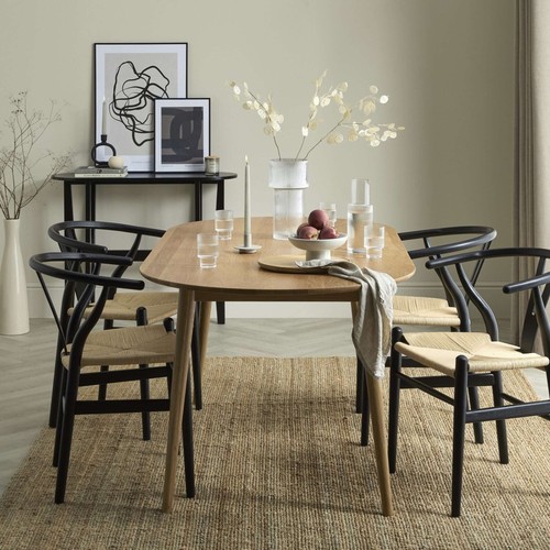 Dusk heidi solid oak oval - dusk,
