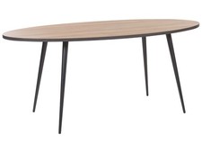Oval Dining Table 180 x 90 cm