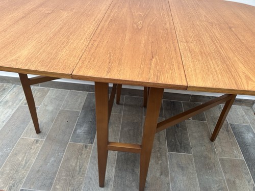 Teak mid century - fold, leaf